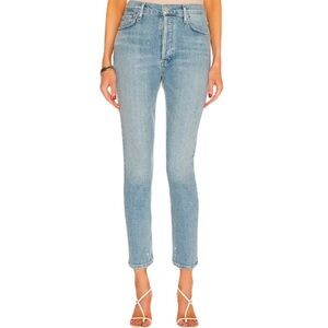 AGOLDE Nico Skinny Jeans | Vintage Light Wash Capsule Denim | High Rise | Size 2